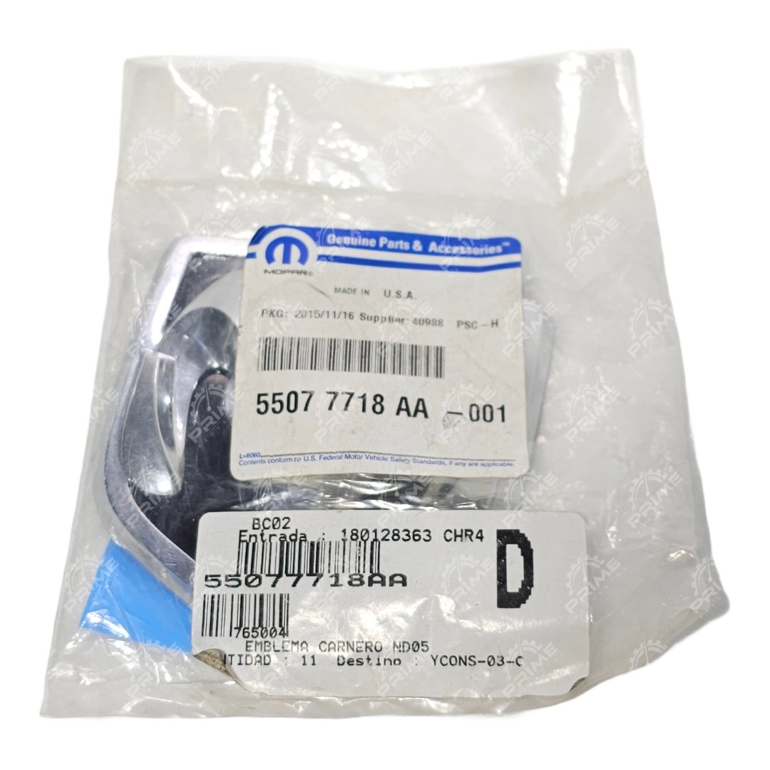 EMBLEMA NUEVO DODGE RAM 1500 2005 - 2009 / DAKOTA 2005 - 2011 - Prime Repuestos