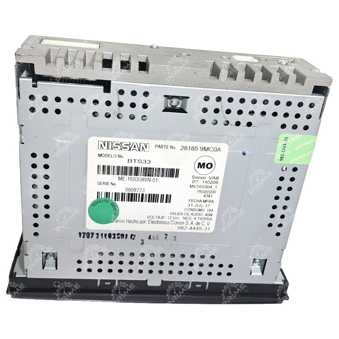 RADIO ORIGINAL NUEVA NISSAN SENTRA / VERSA 2014 - 2018 - Prime Repuestos